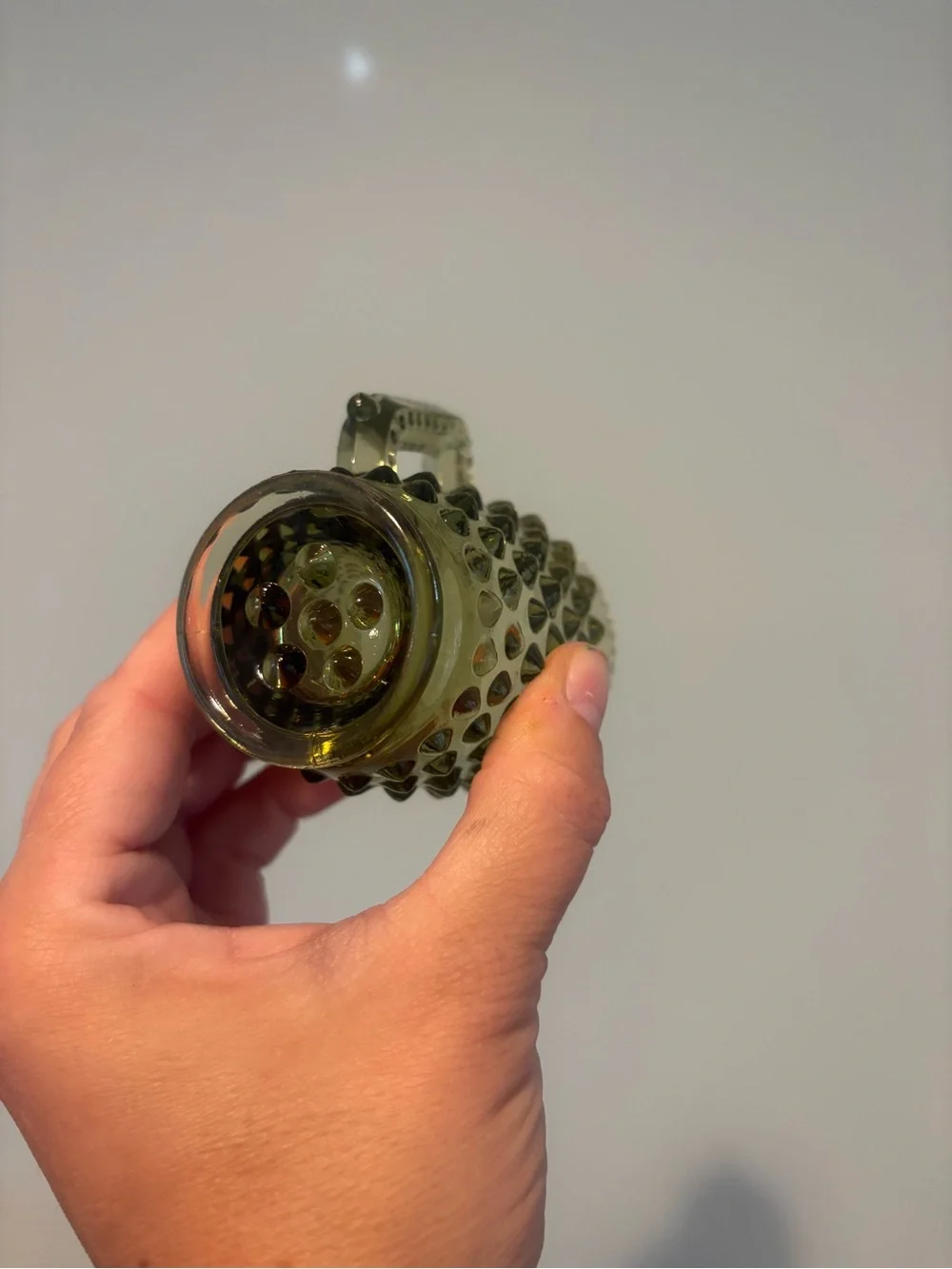 vintage Fenton Art Glass miniature creamer ✨